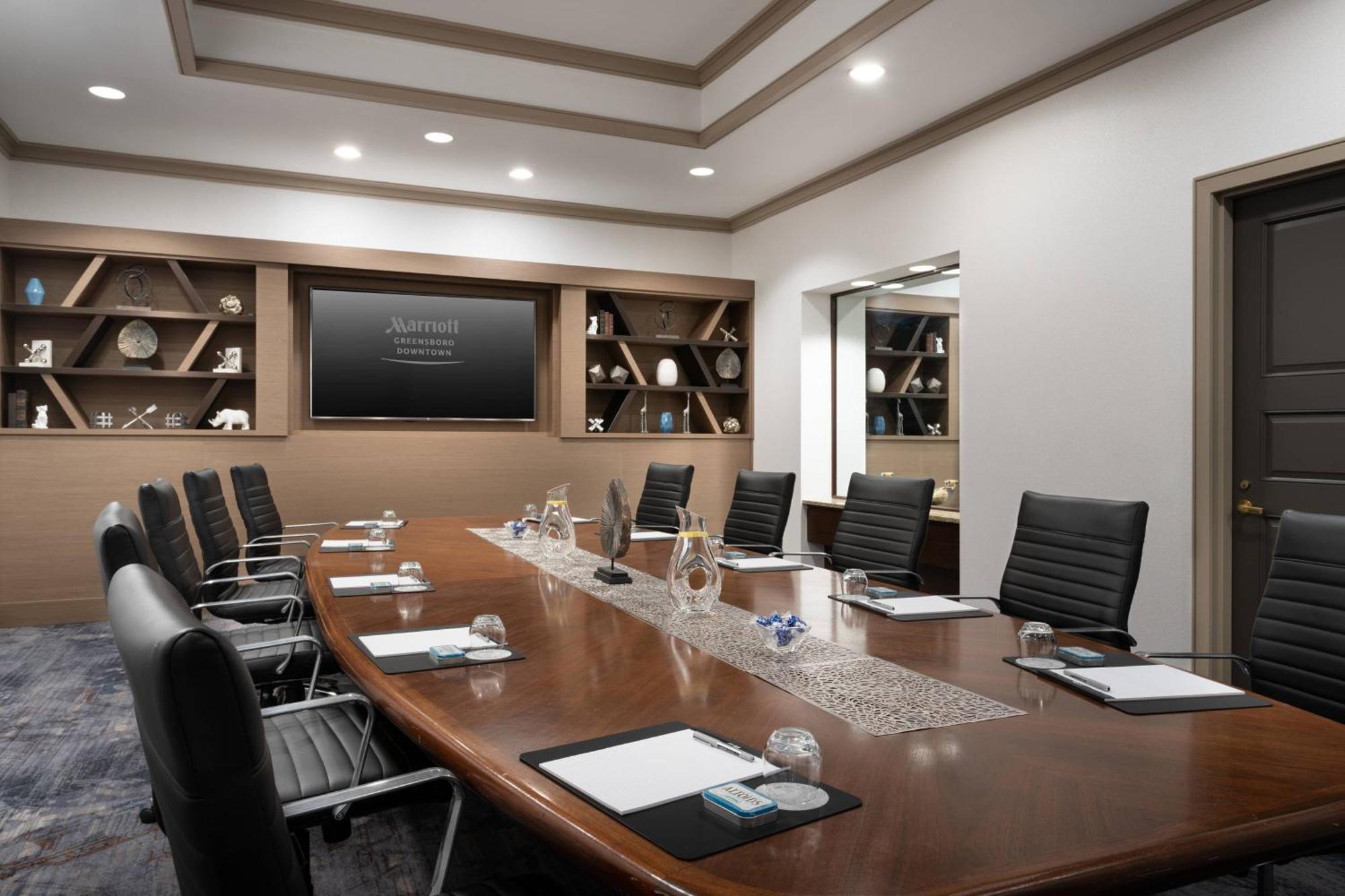Marriott Greensboro Downtown Eksteriør billede