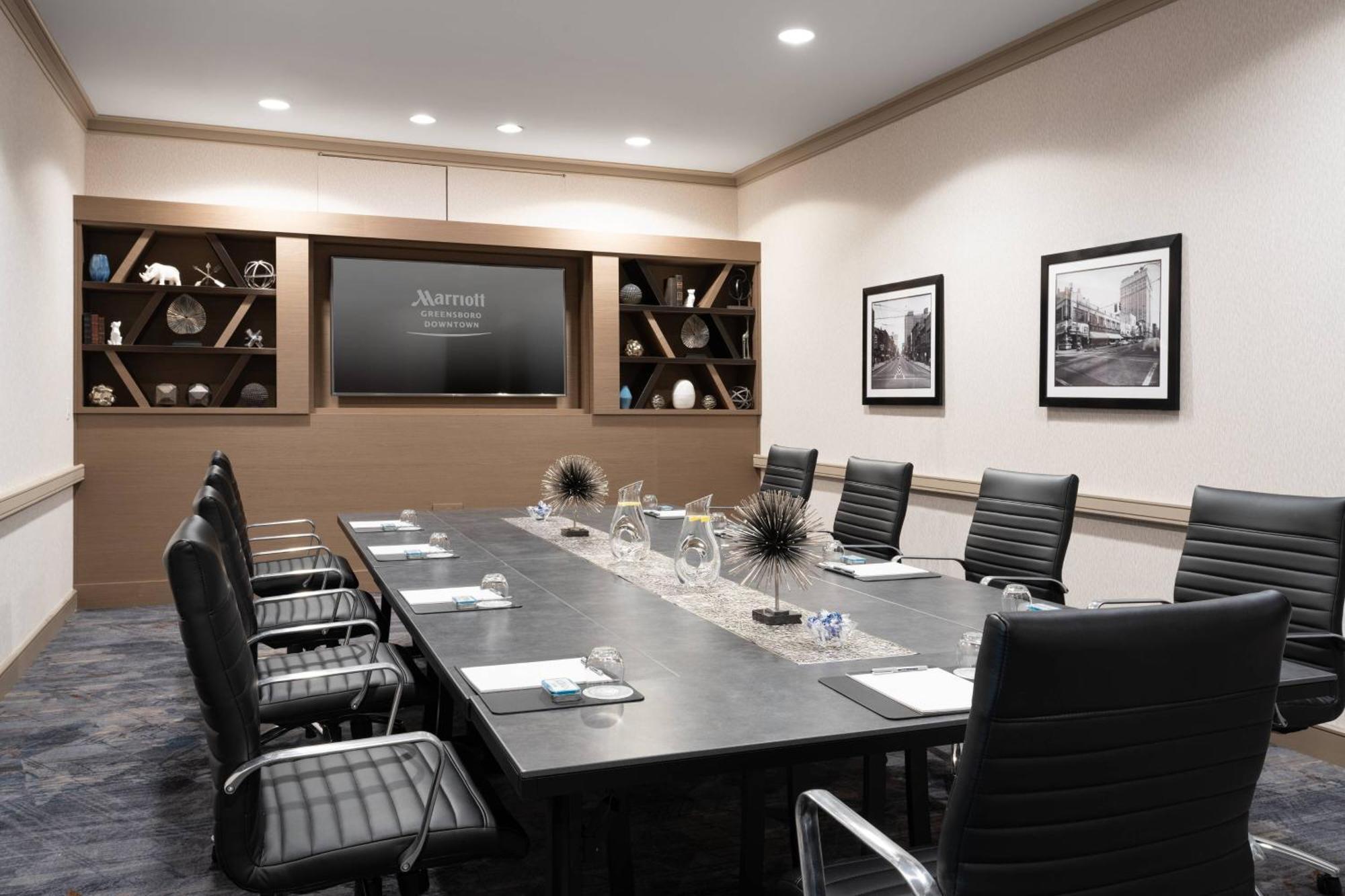 Marriott Greensboro Downtown Eksteriør billede