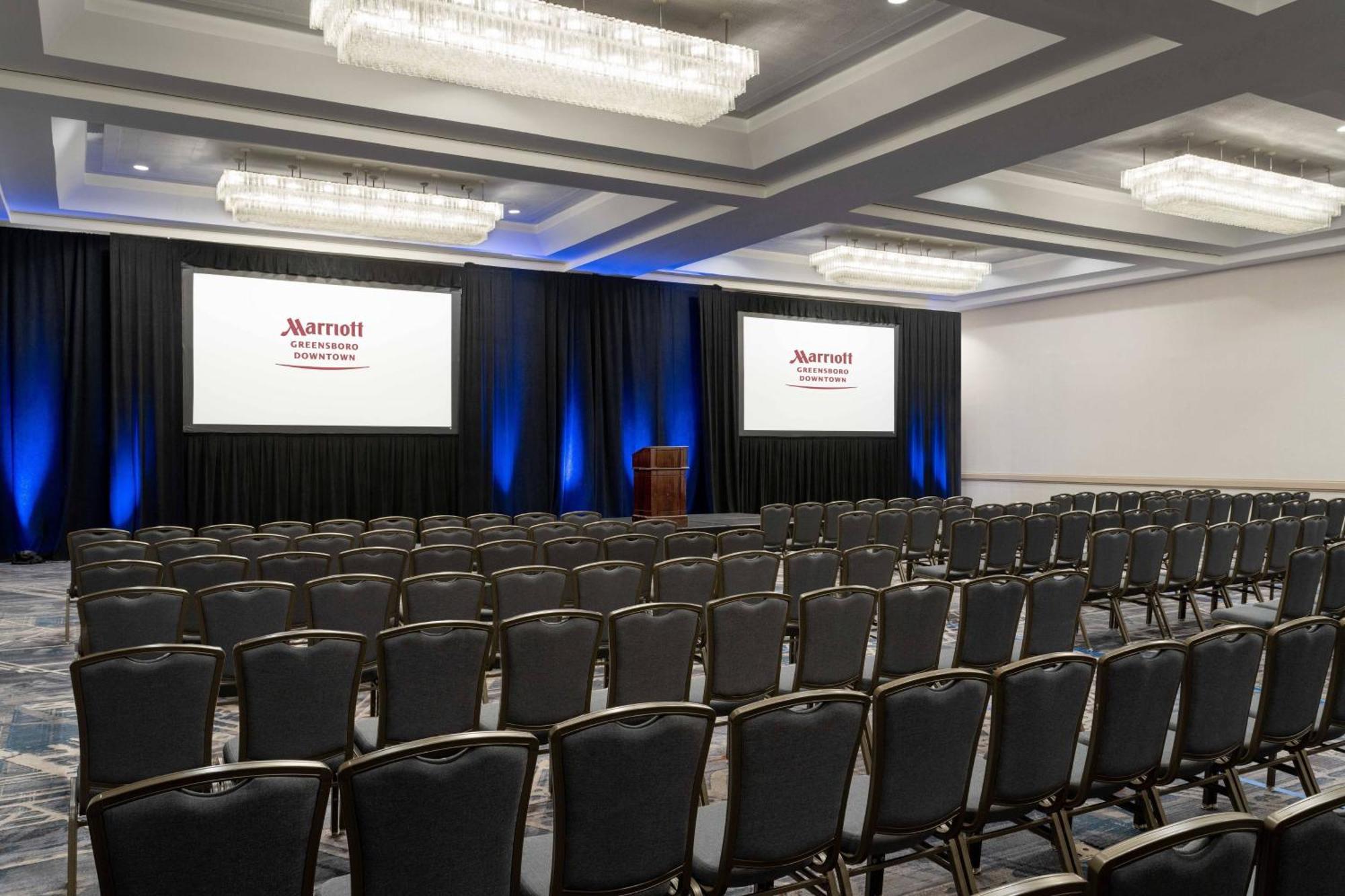 Marriott Greensboro Downtown Eksteriør billede